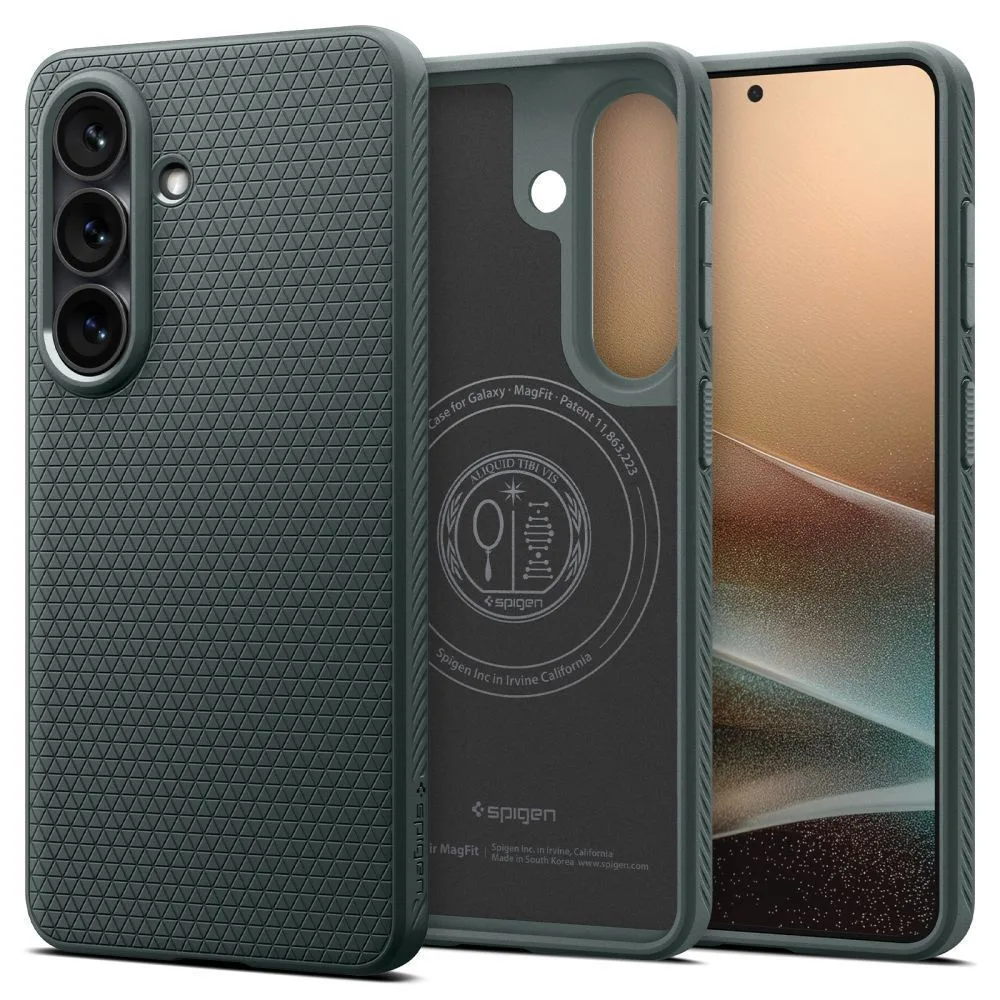 20260227103155_spigen_liquid_air_mag_back_cover_prasino_galaxy_s26_acs10706 Spigen Liquid Air Mag Back Cover Σιλικόνης Πράσινο (Galaxy S26+) ACS10706 - Image 1
