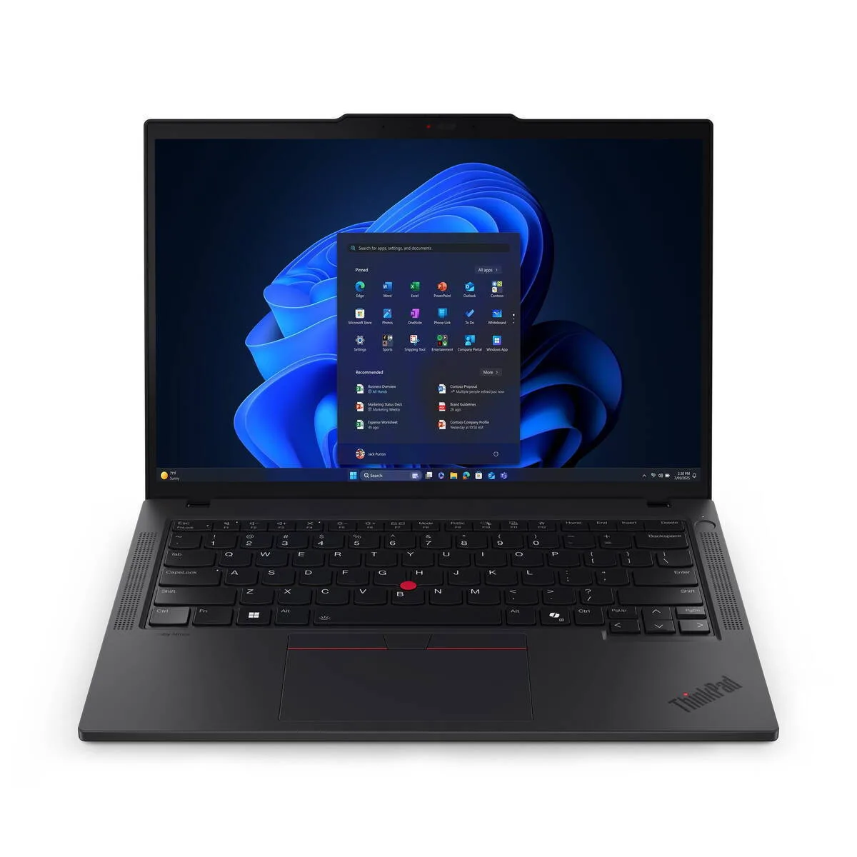 Lenovo ThinkPad T14 Gen 6 14" IPS FHD+ (Ultra 5-225U/16GB/512GB SSD/Intel Graphics/W11 Pro) Black (US Keyboard) - Image 1