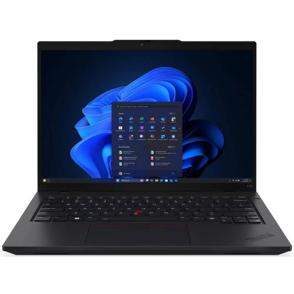 Lenovo ThinkPad L14 Gen 6 (AMD) 14" IPS FHD+ (Ryzen 7 Pro-250/16GB/512GB SSD/Radeon 780M/W11 Pro) Black (UK Keyboard) - Image 1