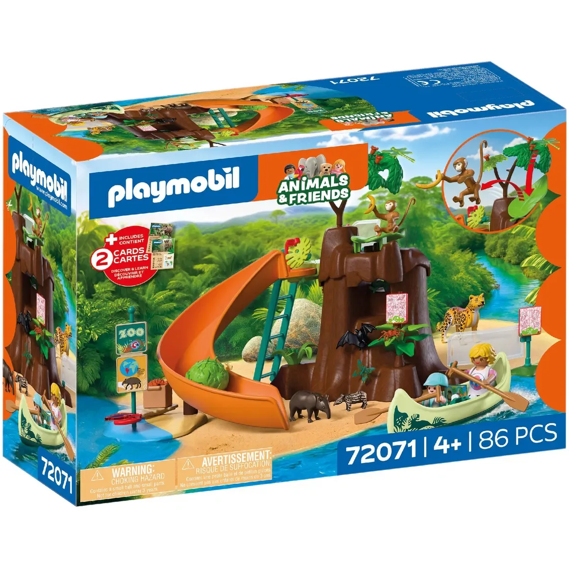 Playmobil Animals & Friends Διασκεδάζοντας Στο Ζωολογικό Πάρκο για 4-10 ετών 72071 - Image 1