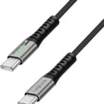 LogiLink USB 3.2 Cable USB-C male - USB-C 100W Μαύρο 1m CU0432
