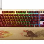 Razer Huntsman V3 Pro Tenkeyless Οπτικό Gaming Πληκτρολόγιο Tenkeyless με Razer Analog Optical Gen-2 διακόπτες και RGB φωτισμό (Αγγλικό US) Καφέ Counter-Strike 2 Edition