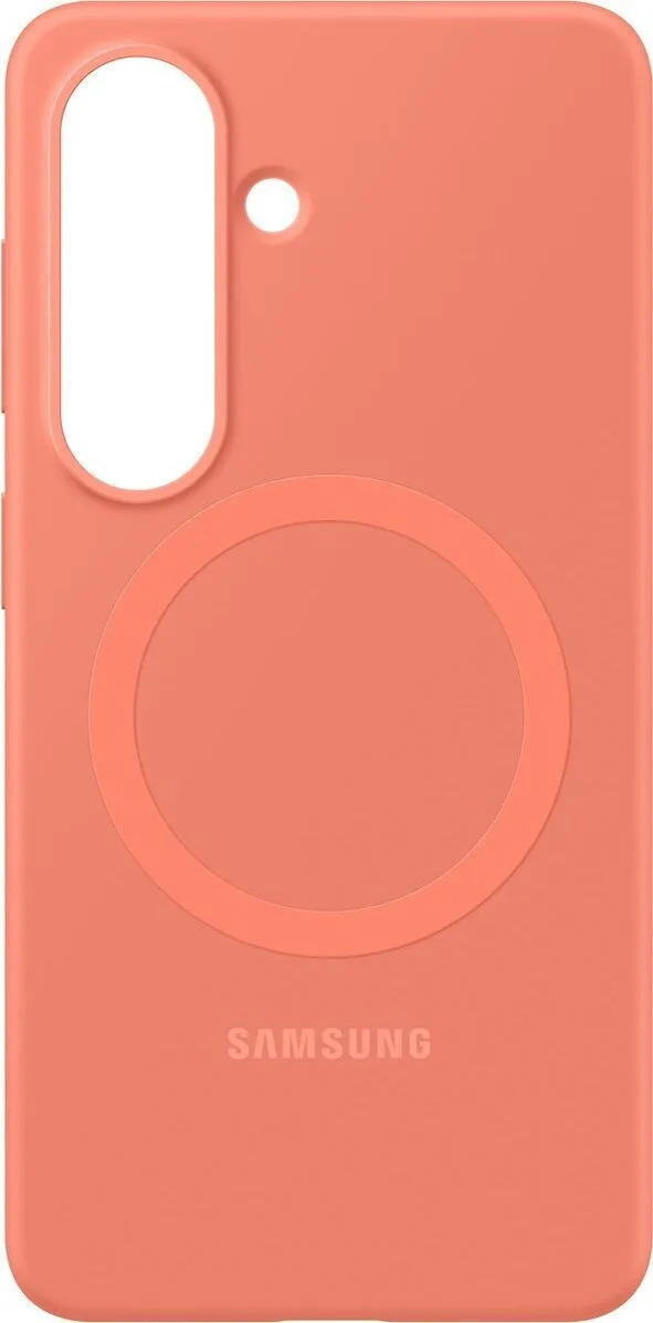 Samsung Magnet Back Cover Σιλικόνης Coral Red (Galaxy S26) EF-ES942COEGWW - Image 1