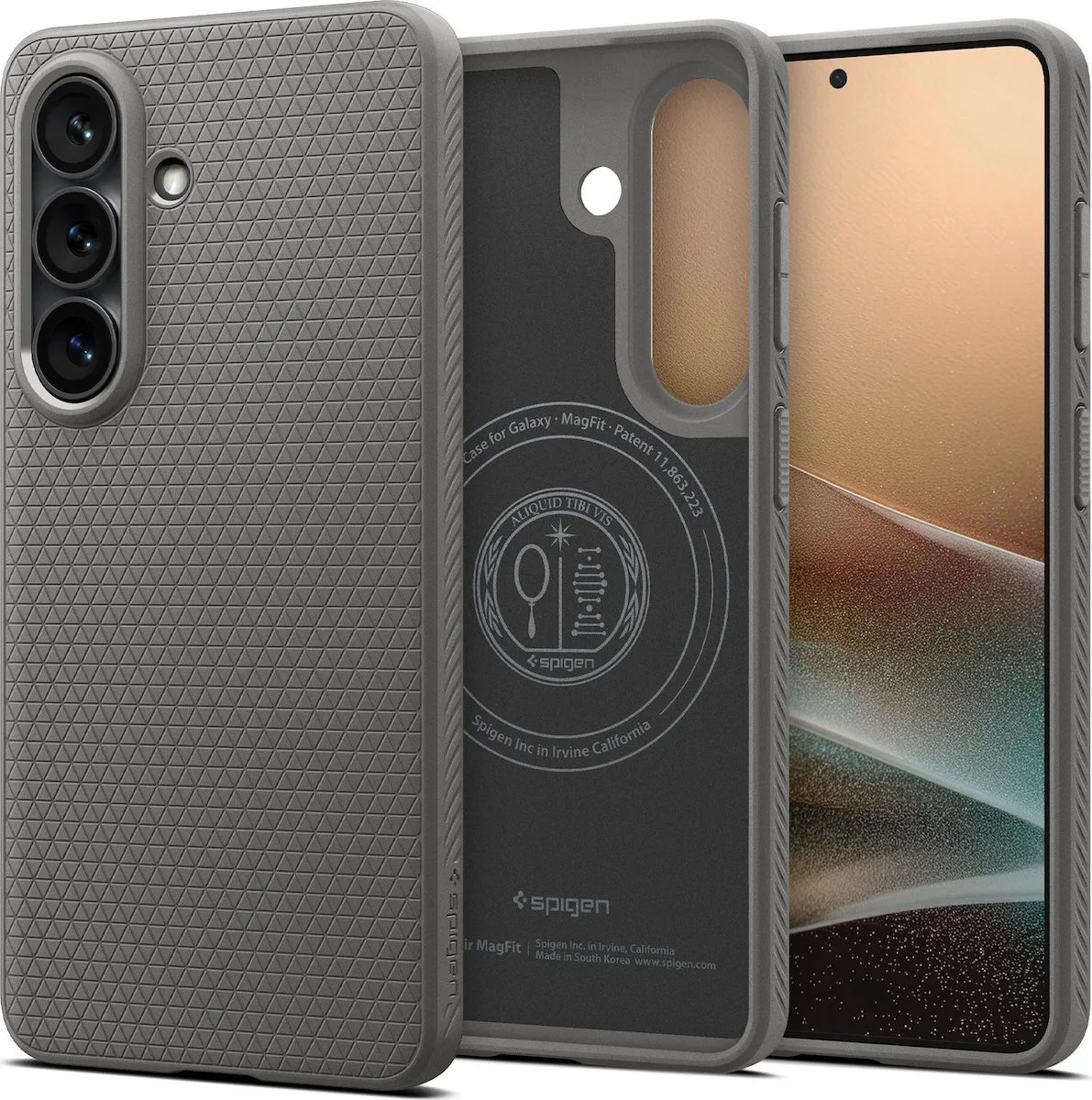 20260303162908_spigen_liquid_air_mag_back_cover_silikonis_gri_galaxy_s26_acs10705 Spigen Liquid Air Mag Back Cover Σιλικόνης Γκρι (Galaxy S26+) ACS10705 - Image 1