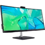 Acer Vero CB343CUR Ultrawide IPS Monitor 34" QHD 3440x1440 με Χρόνο Απόκρισης 4ms GTG
