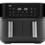 Braun Air Fryer με Διπλό Αποσπώμενο Κάδο 8lt Μαύρο 2094458