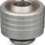 Thermal Grizzly Grizzly Deltamate Fitting St16 For Soft Tubes Nickel (tg-dm-fit-0201) Ασημί TG-DM-FIT-0201
