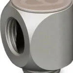 Thermal Grizzly Grizzly Deltamate Rotary Fitting 90° Nickel (tg-dm-fit-0203) Ασημί TG-DM-FIT-0203