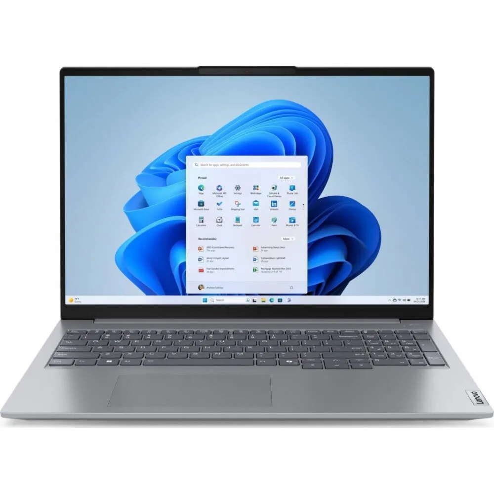 Lenovo ThinkBook 16 G7 ARP 16" IPS FHD+ (Ryzen 7-7735HS/16GB/1TB SSD/W11 Pro) Arctic Grey (International English Keyboard) - Image 1