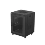 Lanberg Καμπίνα Rack 19" 15u 600x600 Black Ff01-6615-23b