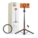 Tech-Protect L10s Selfie Stick με Bluetooth Μαύρο 29768