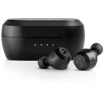 Teufel REAL BLUE In-ear Bluetooth Handsfree Ακουστικά με Αντοχή στον Ιδρώτα και Θήκη Φόρτισης Μαύρα