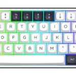 Redragon ALCOR K717 PRO Ασύρματο Gaming Πληκτρολόγιο 60% με RGB φωτισμό (Αγγλικό US)
