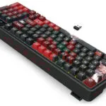 Redragon ARTEMIS PRO Ασύρματο Gaming Μηχανικό Πληκτρολόγιο με RGB φωτισμό (Αγγλικό US)
