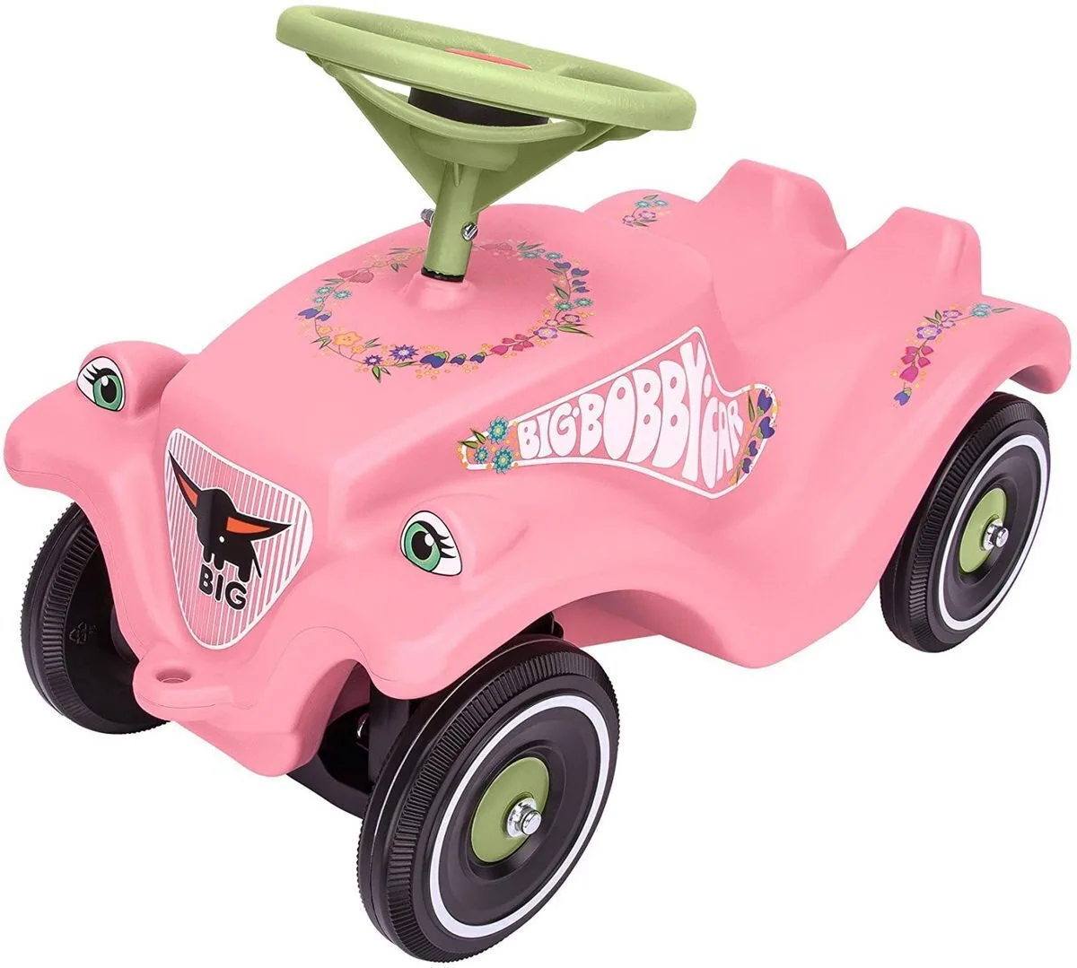 Big Bobby Car Classic Περπατούρα Αυτοκινητάκι Ride On για 12+ Μηνών 800056110 Ροζ - Image 1
