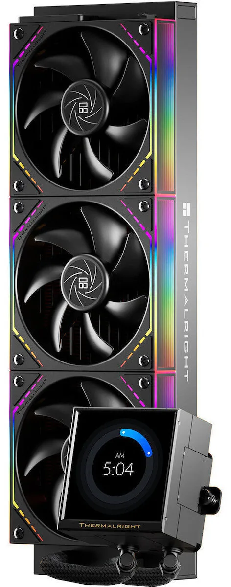 Thermalright Peerless Vision Υδρόψυξη Επεξεργαστή Τριπλού Ανεμιστήρα 120mm για Socket AM4/AM5/1700/1200/115x με ARGB Φωτισμό - Image 1