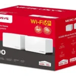 Mercusys Halo H85X WiFi Mesh Network Access Point Wi‑Fi 6 Dual Band (2.4 & 5GHz) σε Διπλό Kit