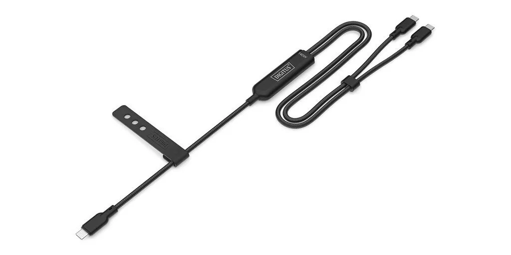 Digitus USB to Type-C Cable Μαύρο 1.8m AK-300170-018-S - Image 1