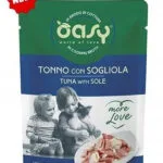 Oasy Love Υγρή Τροφή για Γάτες σε Φακελάκι με Τόνο 70gr