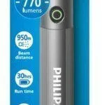 Philips Επαναφορτιζόμενος Φακός LED με Μέγιστη Φωτεινότητα 770lm 3000mAh