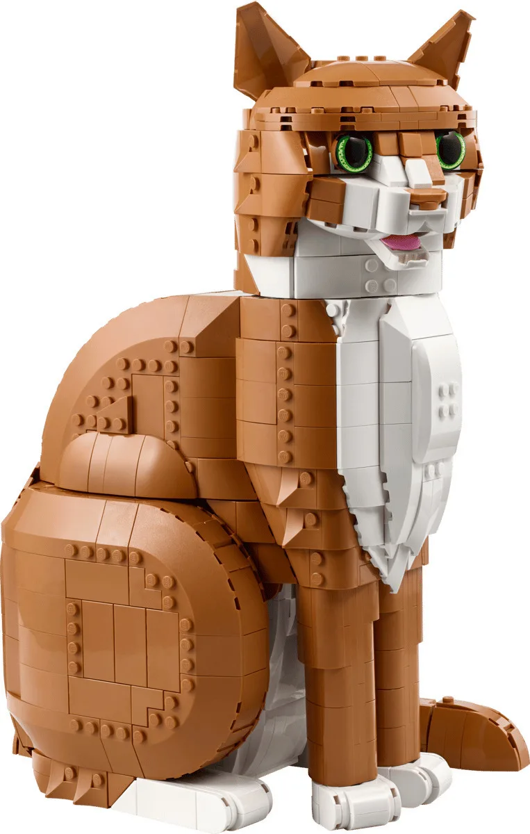 20260310160817_lego_21376_ideas_ginger_cat LEGO Ideas Orange Cat για 18+ Ετών 1755τμχ 21376 - Image 1
