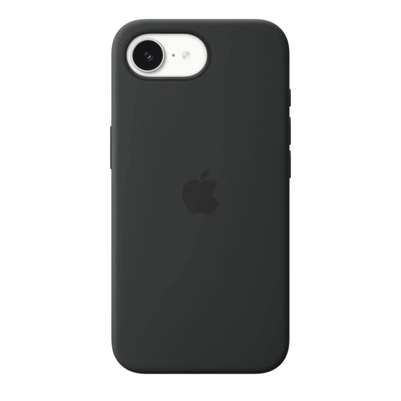 Apple Silicone Case with MagSafe Back Cover Σιλικόνης Μαύρο (iPhone 17e / 16e) MHWD4ZM/A - Image 1