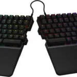Asus ROG Falcata Split Ασύρματο Gaming Πληκτρολόγιο 75% με Magnetic διακόπτες και RGB φωτισμό (Αγγλικό US)