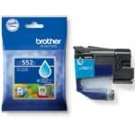 Brother Γνήσιο Μελάνι Εκτυπωτή InkJet Κυανό (LC-552C)