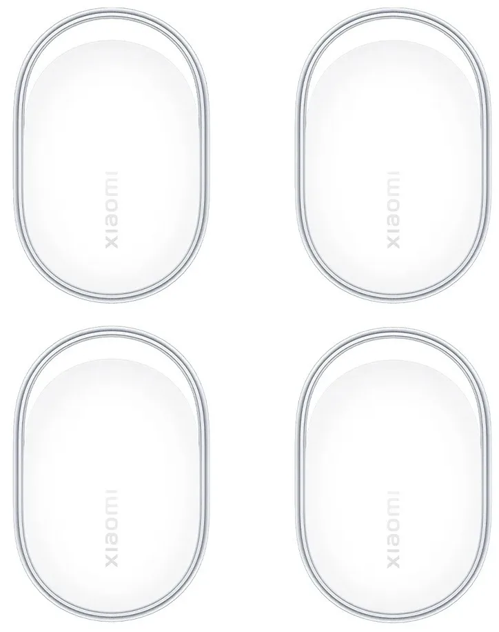 20260312135527_xiaomi_tag_apple_and_google_tracker_leyko_4tmch Xiaomi Tag Apple Find My & Google Find Hub Λευκό 4τμχ - Image 1