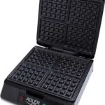 Adler AD3036 Βαφλιέρα για Τετράγωνες Βάφλες 4 Θέσεων 1500W