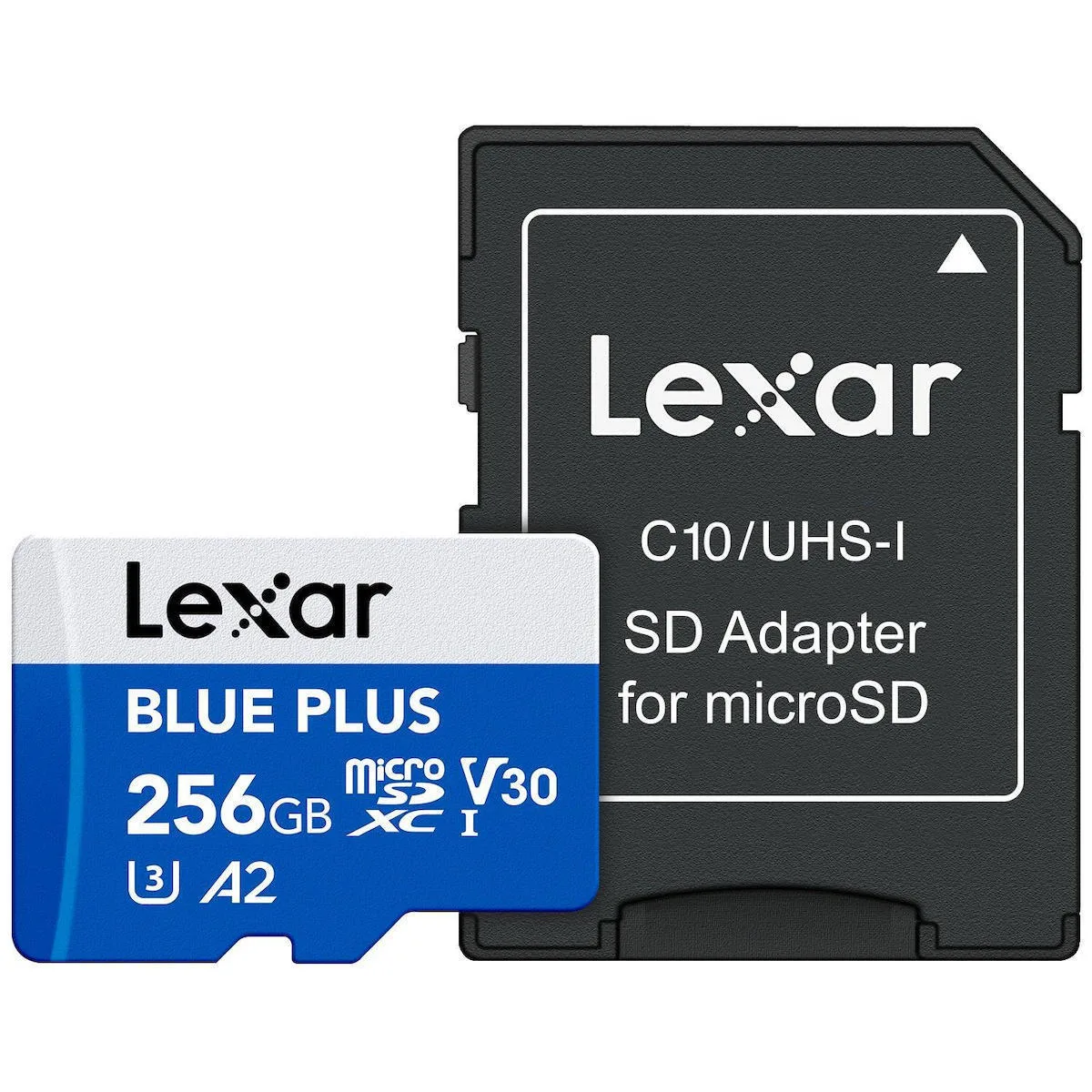 20260313170007_lexar_plus_microsdhc_256gb_class_10_u3_v30_a2_uhs_i_me_antaptora Lexar Plus microSDHC 256GB U3 V30 A2 UHS-I 170MB/sμε αντάπτορα - Image 1
