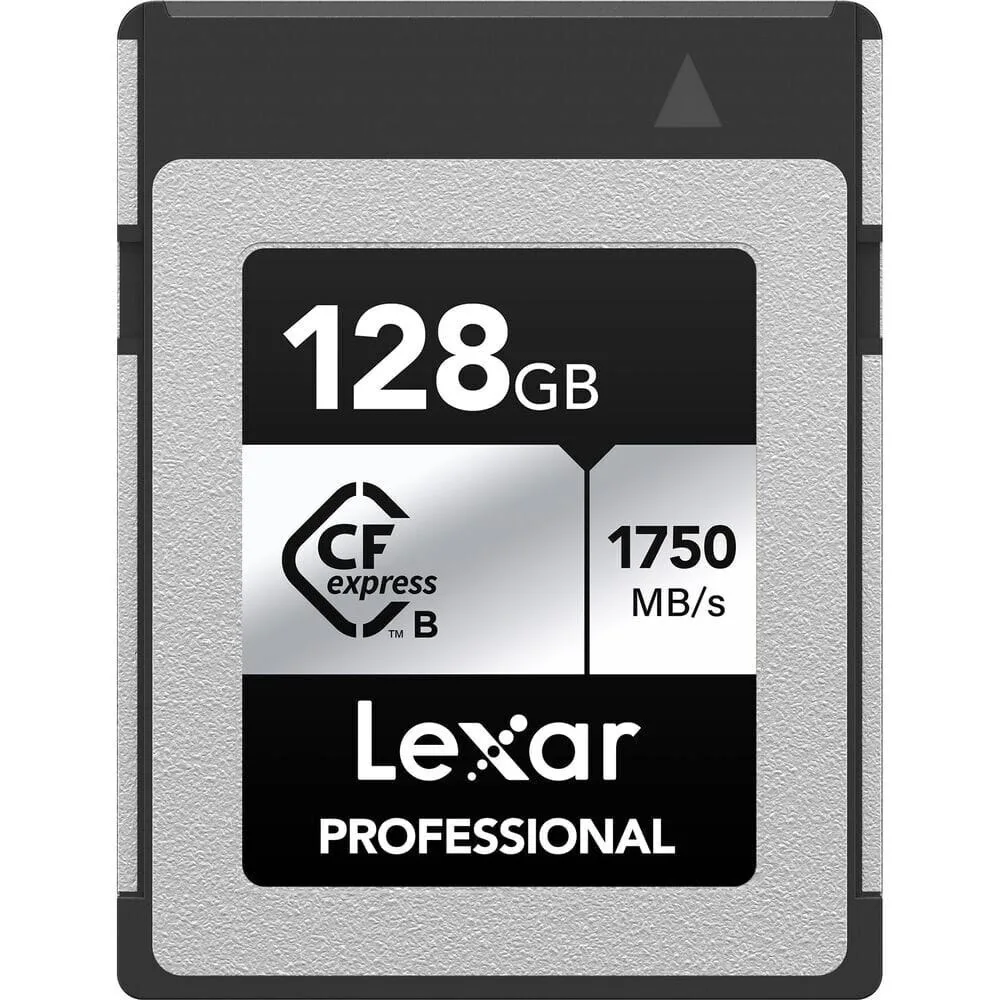 20260313170007_lexar_professional_cfexpress_b_silver_cfexpress_128gb Lexar Professional Cfexpress B Silver CFexpress 128GB 1000MB/s - Image 1