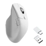 Keychron KB45 M6S-B72 Ασύρματο Bluetooth Ποντίκι Λευκό