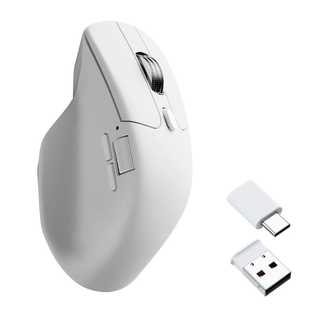 20260313170038_keychron_kb45_asyrmato_bluetooth_pontiki_leyko Keychron KB45 M6S-B72 Ασύρματο Bluetooth Ποντίκι Λευκό - Image 1