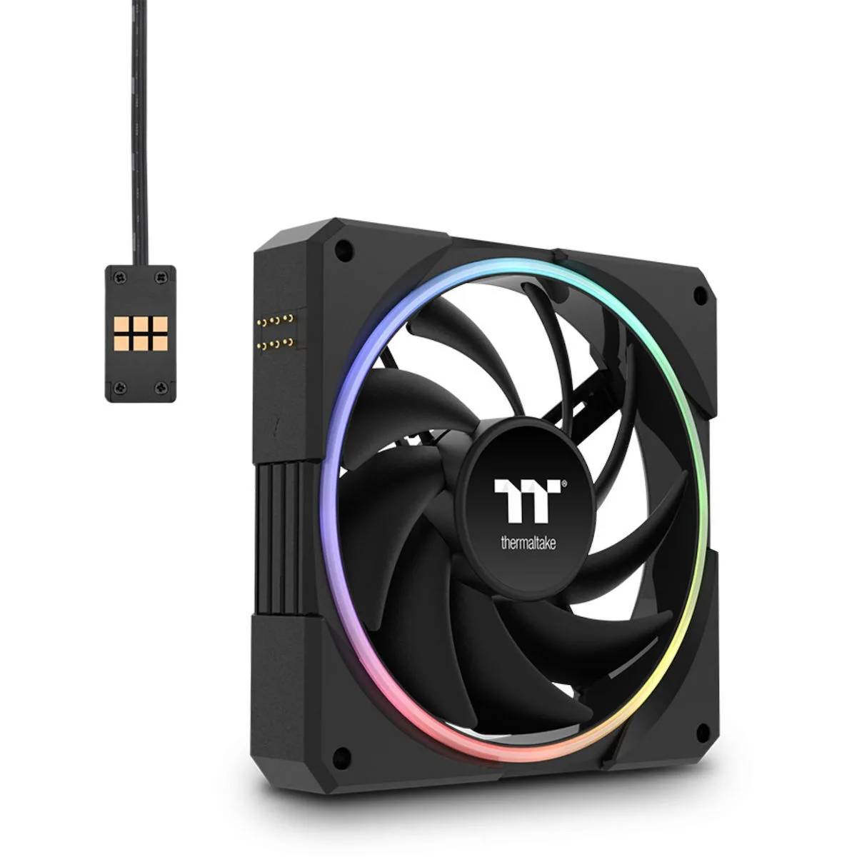 Thermaltake TS120 EX Case Fan με RGB Φωτισμό και Σύνδεση 6-Pin 3τμχ - Image 1