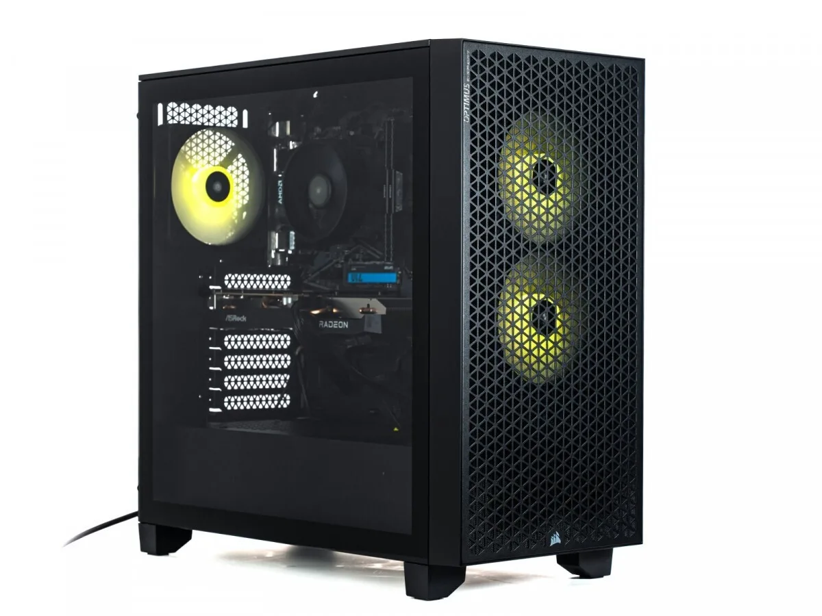 Optimus E-Sport GA520T-CR12 SFF Desktop PC (Ryzen 5-5500/16GB DDR4/1.0TB SSD/W11 Home) - Image 1