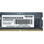 Patriot DDR5 με Module 1x12GB και Ταχύτητα 5600 για Laptop PSD512G56041S