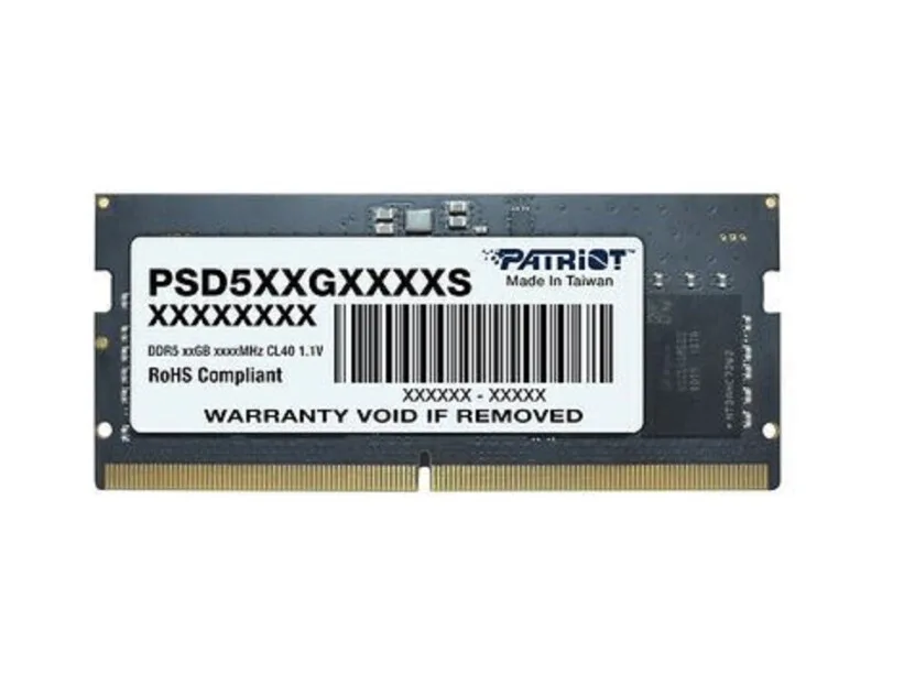 Patriot DDR5 με Module 1x12GB και Ταχύτητα 5600 για Laptop PSD512G56041S - Image 1