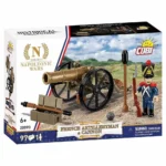 Puzzle Cobi Klocki Building Set French Artilleryman-cannon 97 Pieces