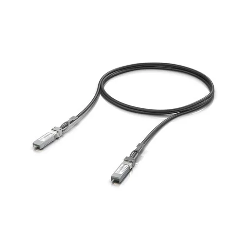 Ubiquiti Cable 1 Meter 10g Sfp+ Direct Attach 10g Sfp+ Connector On Both Ends "uacc-dac-sfp10-1m" Includes Green Stamp 0.25 Lei - Image 1