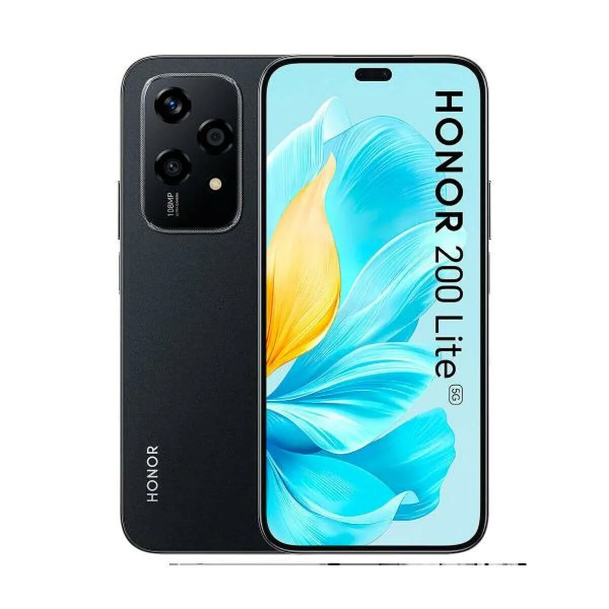 Honor 200 Lite 5G Dual SIM (8/256GB) Midnight Black - Image 1