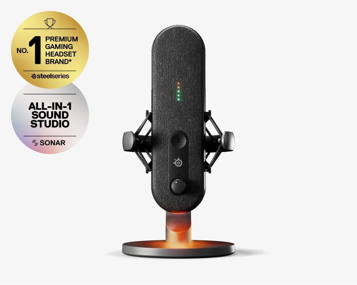 SteelSeries ALIAS Πυκνωτικό Μικρόφωνο με USB Type-C Επιτραπέζιο - Image 1