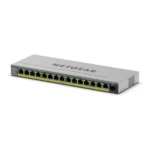 NetGear GS116EP-100EUS Managed L3 PoE+ Switch με 15 Θύρες Gigabit (1Gbps) Ethernet και 1 SFP Θύρα