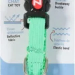 Zolux Chatouille Green Cat Collar