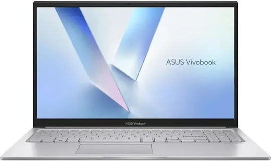 Asus Vivobook X1504VA-BQ4105 15.6" FHD (Core 5-120U/16GB/512GB SSD/W11 Home) Cool Silver (GR Keyboard) - Image 1