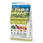 Arquivet Fresh 2.5kg Ξηρά Τροφή Σκύλων χωρίς Σιτηρά & Γλουτένη με Χοιρινό και Ψάρια