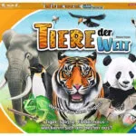 Επιτραπέζιο Παιχνίδι Tiptoi Animals of the World για 1-4 Παίκτες 4+ Ετών 00171 (GER) Ravensburger