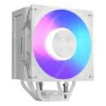 Modecom Volcano 0C T202 LCD Ψύκτρα Επεξεργαστή για Socket AM4/AM5/1200/1700 με ARGB Φωτισμό Λευκή