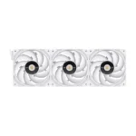 Thermaltake ToughFan EX12 Pro Case Fan 120mm με Κόκκινο Φωτισμό και Σύνδεση 4-Pin Molex 3τμχ Λευκό
