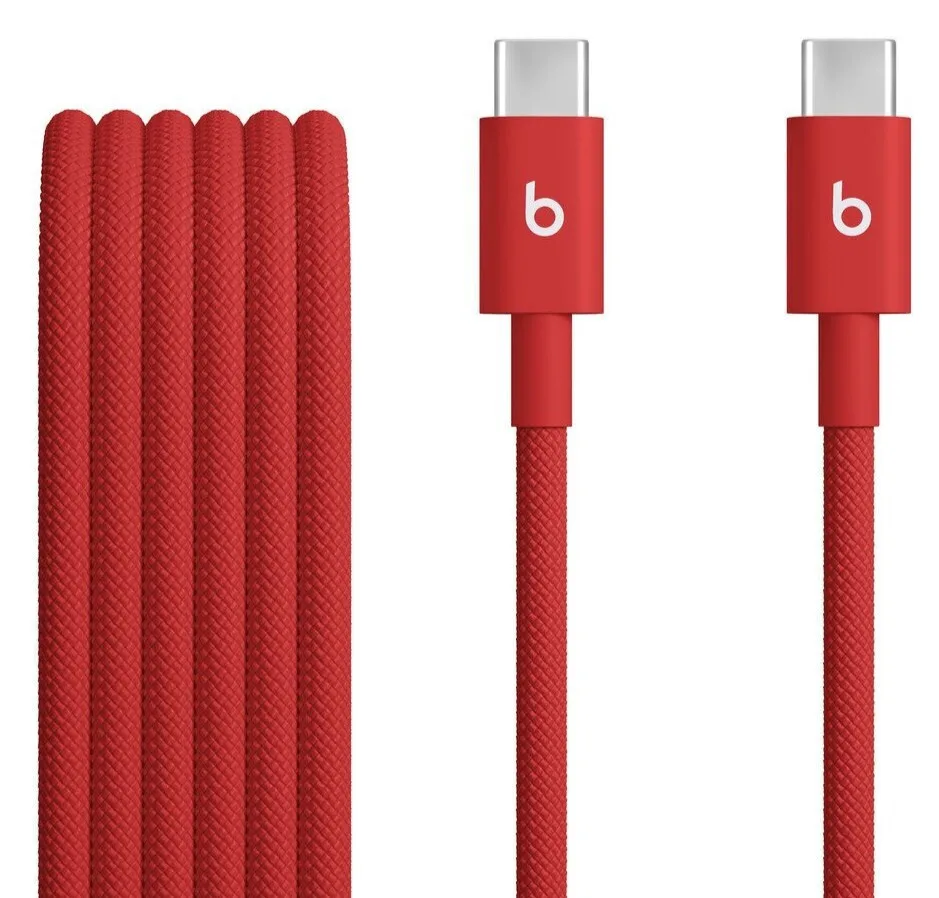 20260401104310_apple_braided_usb_2_0_cable_usb_c_male_usb_c_60w_kokkino_1_5m_mdgf4zm_a Apple Braided USB 2.0 Cable USB-C male - USB-C 60W Κόκκινο 1.5m MDGF4ZM/A - Image 1